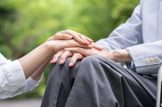 介護業界などでの人間関係に気を遣う必要はありません<br>1対1だからこそ、ゆとりを持って向き合える。